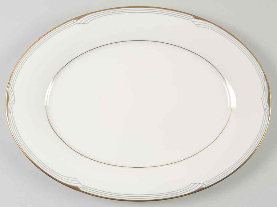 Golden Cove 13" Oval Serving Platter by Noritake-1