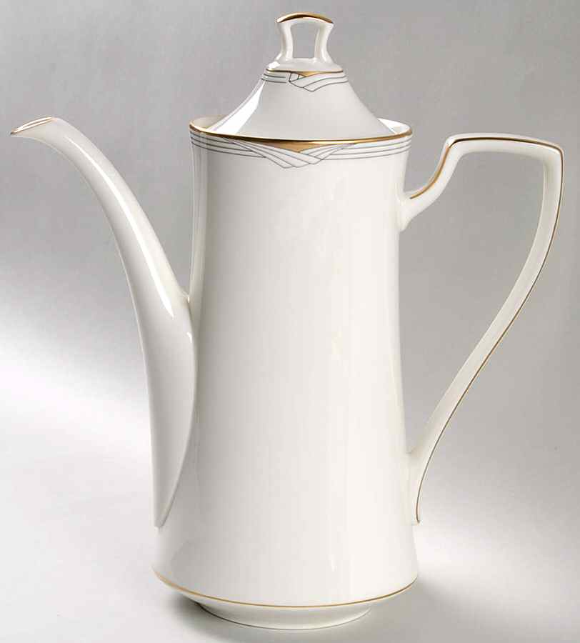 Golden Cove Coffee Pot & Lid by Noritake-1