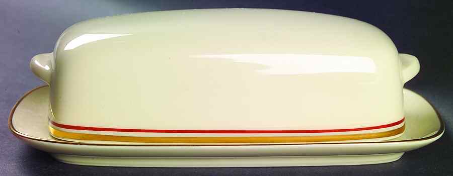 Golden Dawn 1/4 Lb Covered Butter by Noritake-1