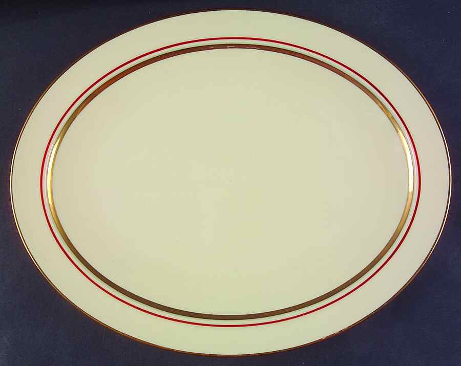 Golden Dawn 13" Oval Serving Platter by Noritake-1