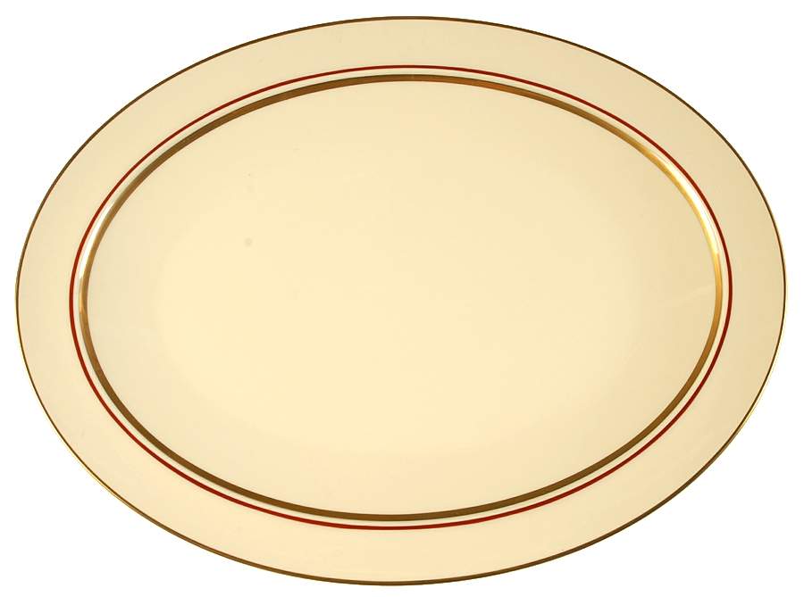Golden Dawn 16" Oval Serving Platter by Noritake-1