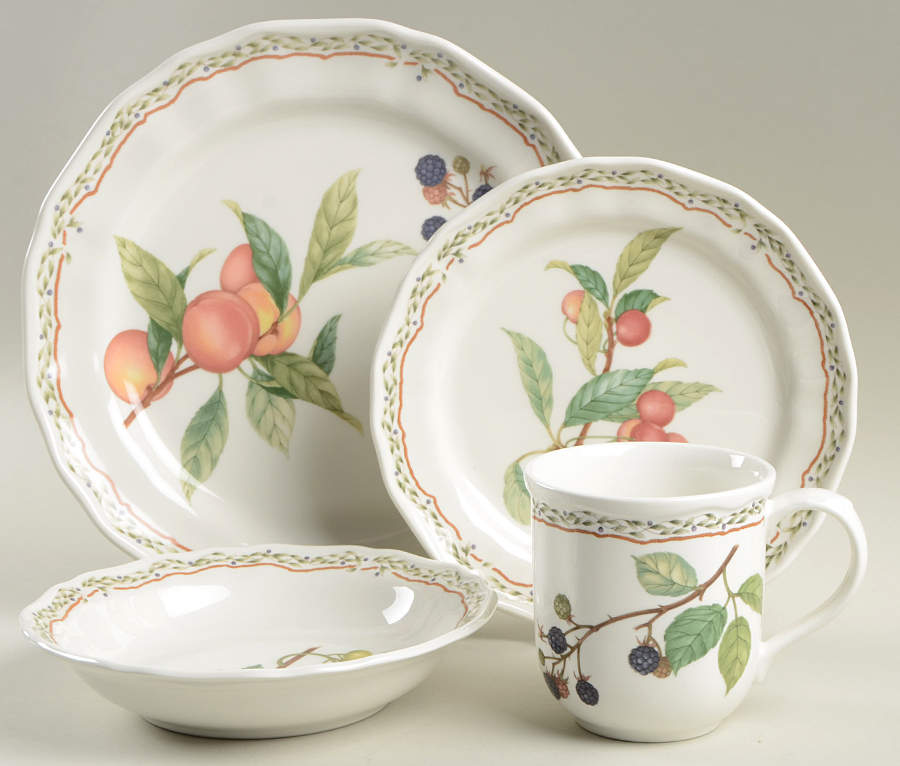 Gourmet Harvest 4 Piece Place Setting by Noritake-1