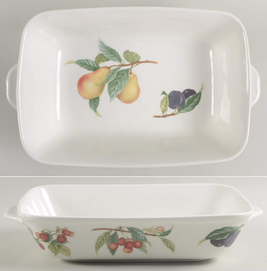 Gourmet Harvest 12" Oblong Roaster by Noritake-1