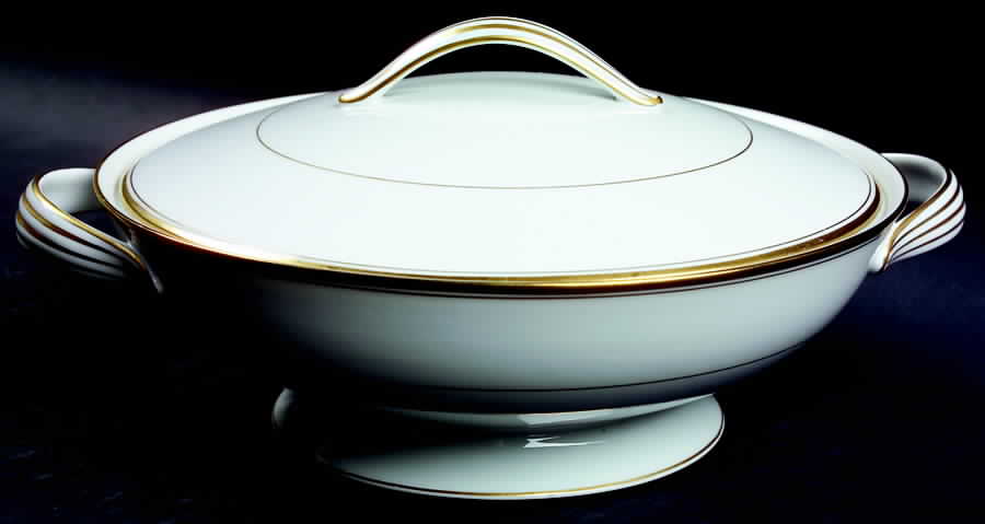 Goldart Round Covered Vegetable by Noritake-1