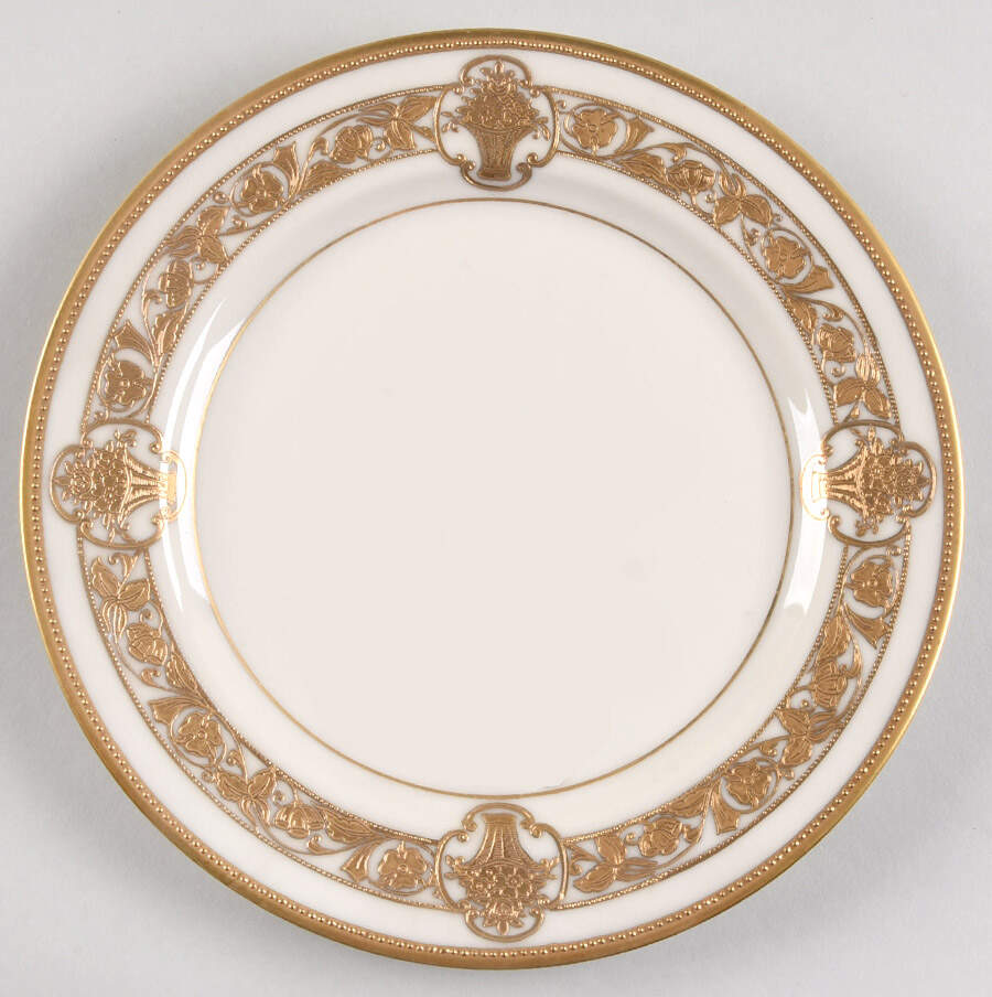 Gold Lace Salad Plate by Noritake-1