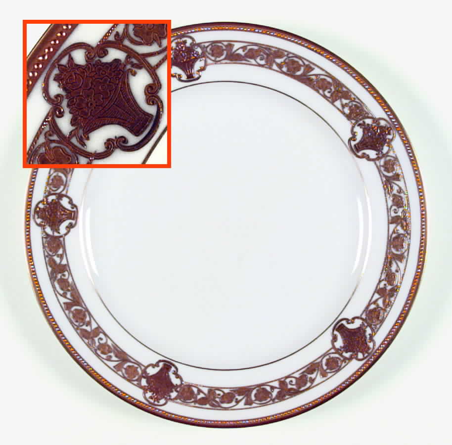 Gold Lace Dinner Plate by Noritake-1