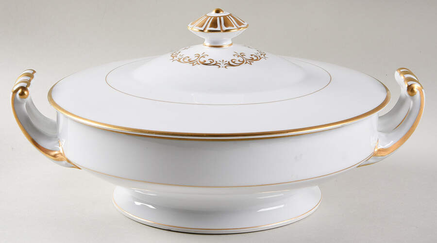 Goldcroft (4983) Round Covered Vegetable by Noritake-1