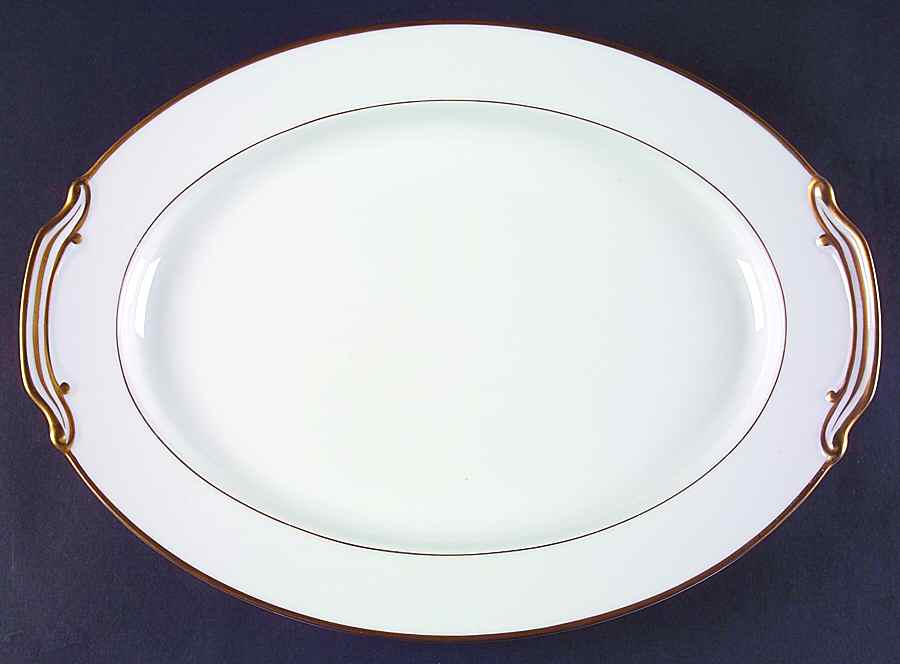 Goldcroft (4983) 16" Oval Serving Platter by Noritake-1