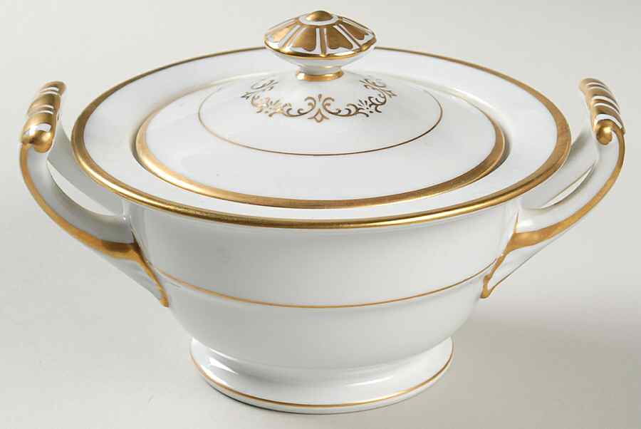 Goldcroft (No #) Sugar Bowl & Lid by Noritake-1