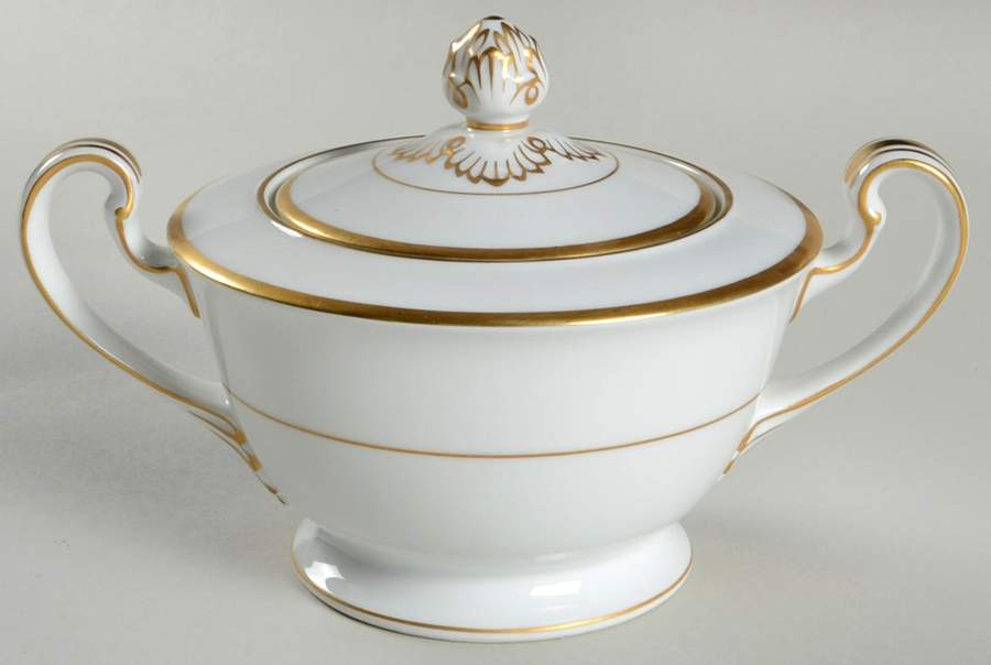 Goldcroft (4983) Sugar Bowl & Lid by Noritake-1