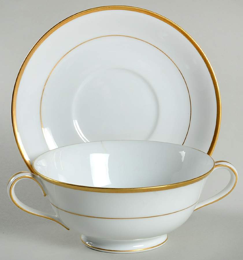 Goldcroft (4983) Footed Cream Soup Bowl by Noritake-1