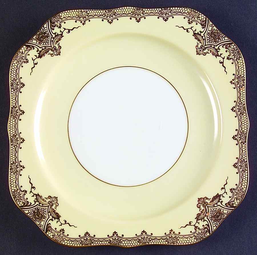 Goldale Square Salad Plate by Noritake-1