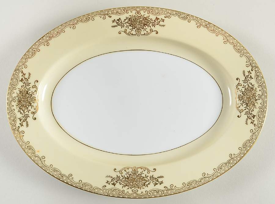 Goldalia 11" Oval Serving Platter by Noritake-1