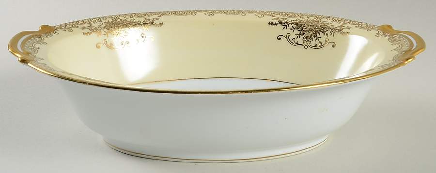 Goldalia 10" Oval Vegetable Bowl by Noritake-1