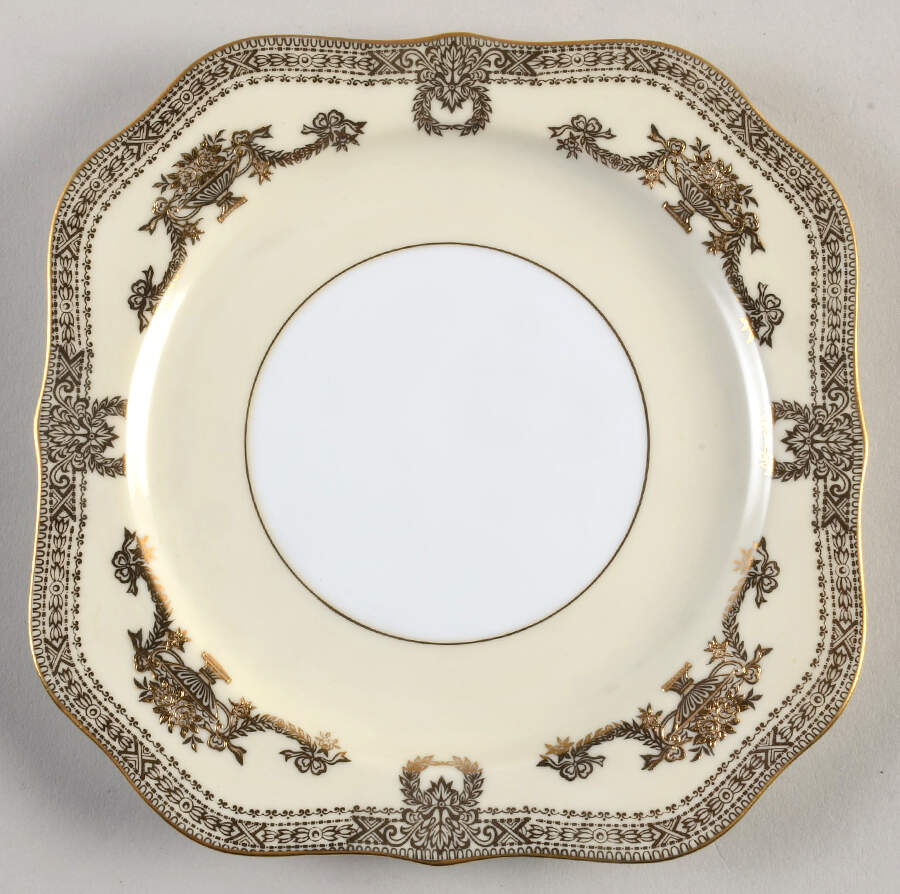 Goldana Square Salad Plate by Noritake-1