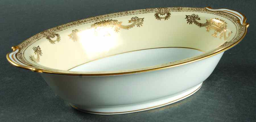 Goldana 10" Oval Vegetable Bowl by Noritake-1
