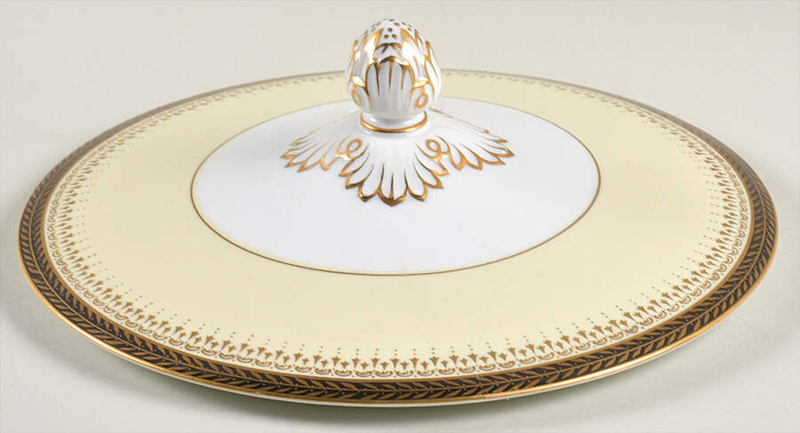Goldbeam Lid for Round Vegetable by Noritake-1