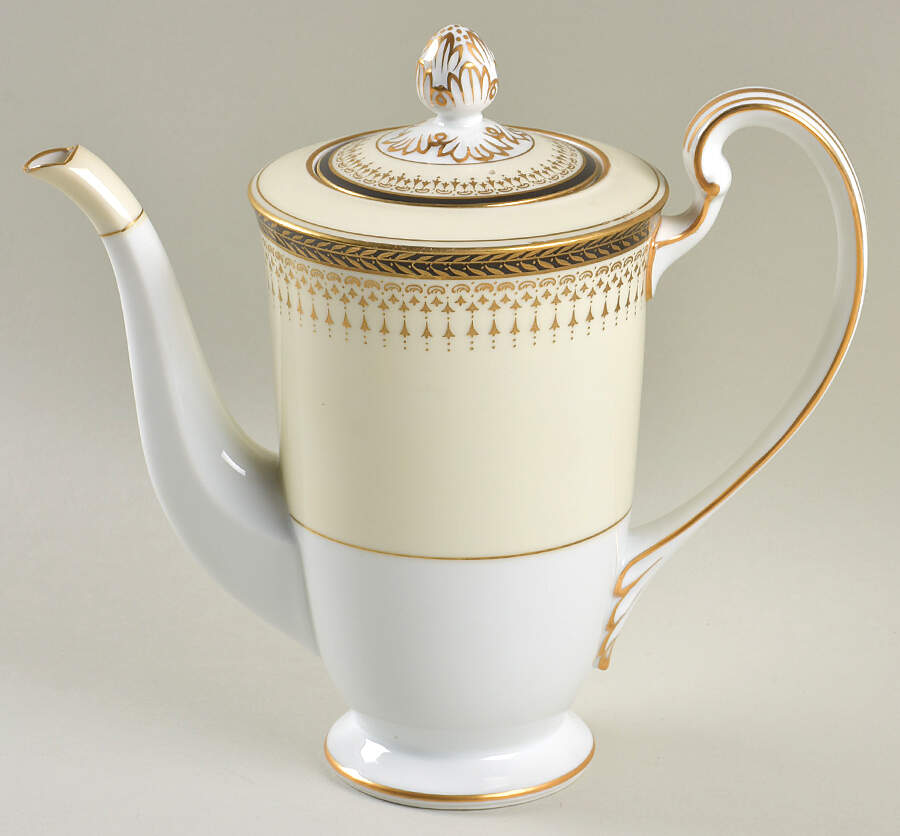 Goldbeam Mini Coffee Pot & Lid by Noritake-1