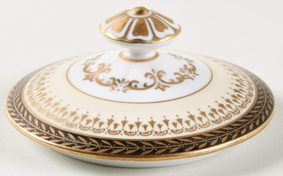 Goldbeam Lid for Sugar Bowl by Noritake-1