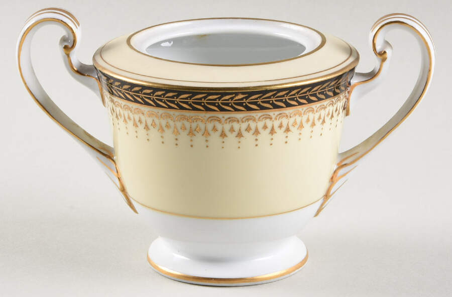 Goldbeam Mini Sugar Bowl No Lid by Noritake-1