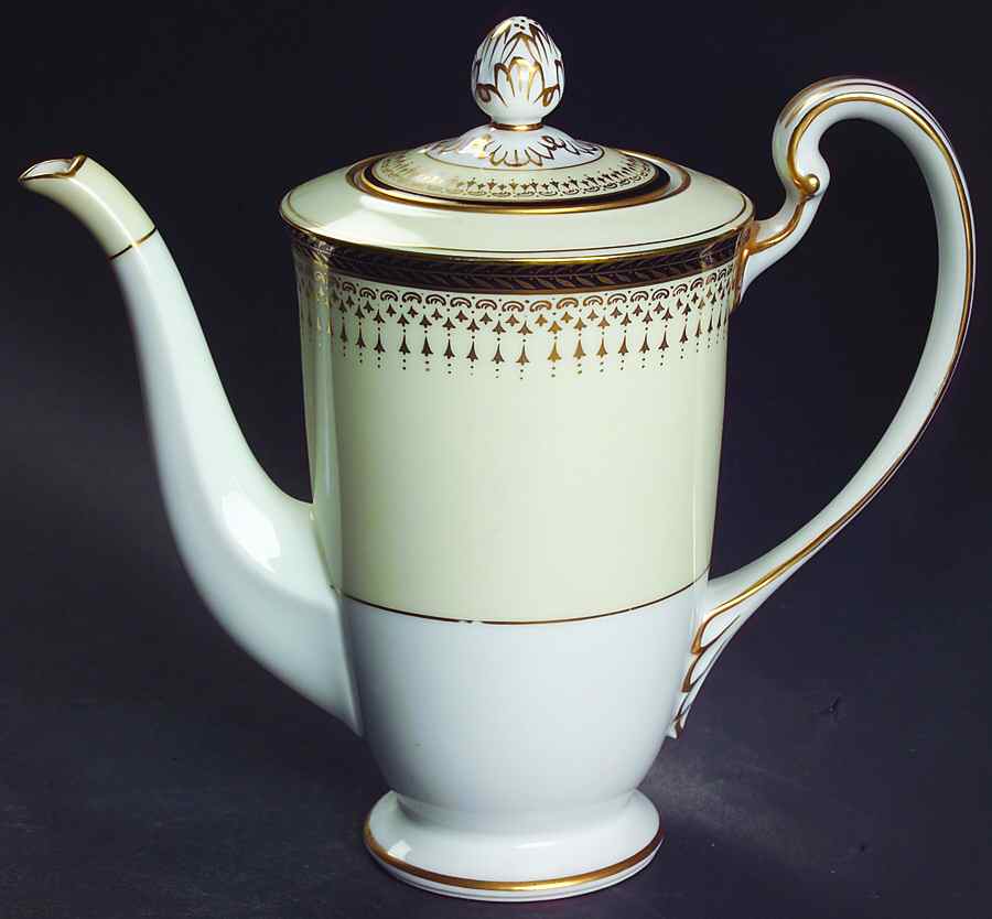 Goldbeam Mini Coffee Pot & Lid by Noritake-1