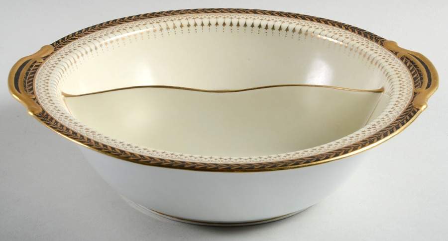 Goldbeam Round Divided Vegetable Bowl by Noritake-1