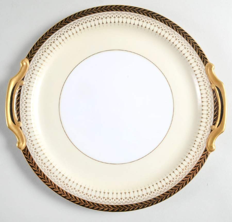 Goldbeam Handled Cake Plate by Noritake-1
