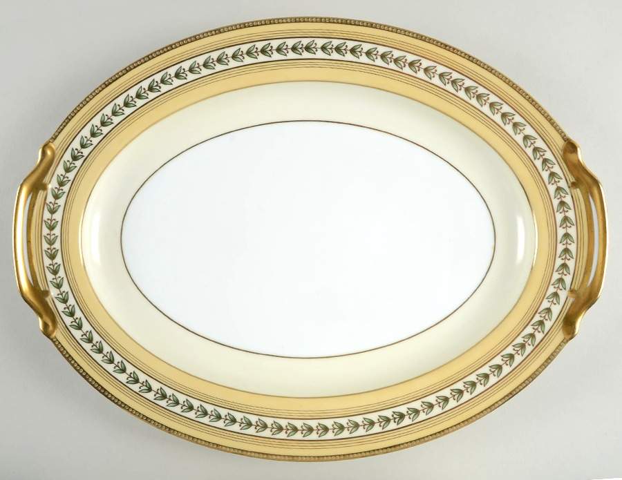 Goldbelle 16" Oval Serving Platter by Noritake-1
