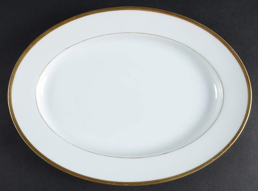 Goldcroft (No #) 11" Oval Serving Platter by Noritake-1