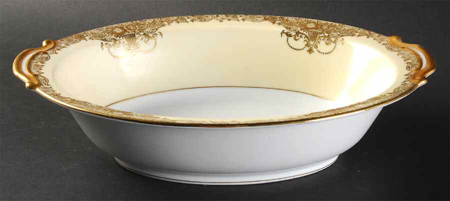 Goldcella 10" Oval Vegetable Bowl by Noritake-1