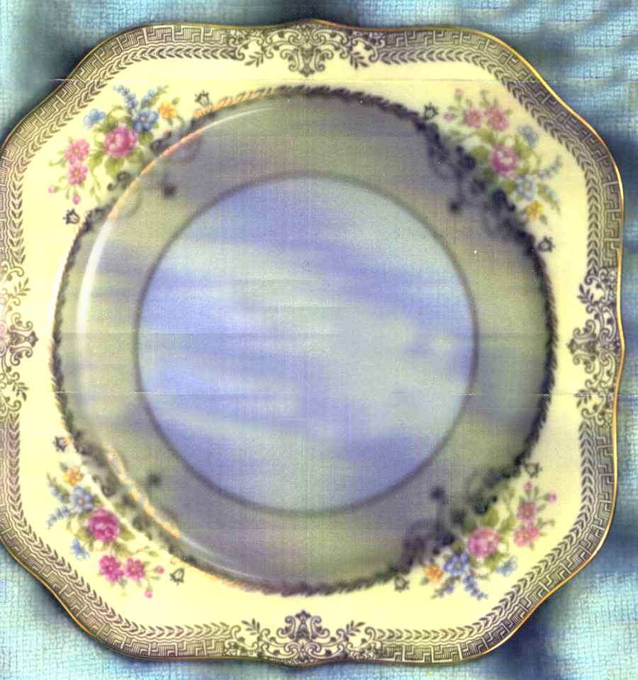 Goldclare Square Salad Plate by Noritake-1