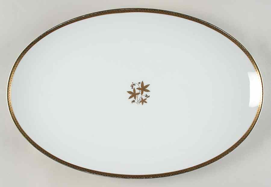 Goldcoast 16" Oval Serving Platter by Noritake-1