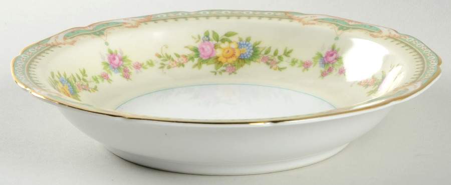 Goldconda Rim Soup Bowl by Noritake-1
