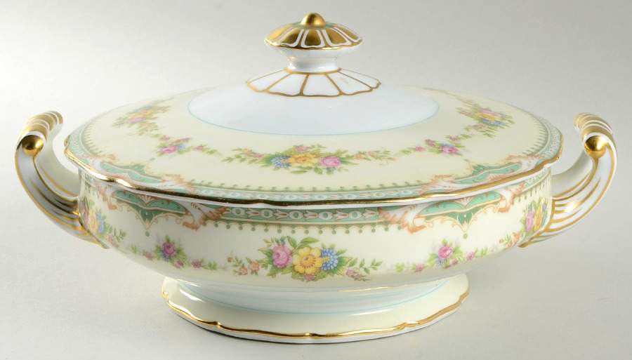 Goldconda Round Covered Vegetable by Noritake-1