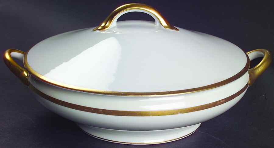 The Goldena Round Covered Vegetable by Noritake-1