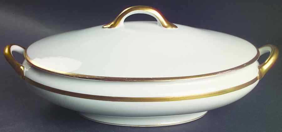 The Goldena Oval Covered Vegetable by Noritake-1