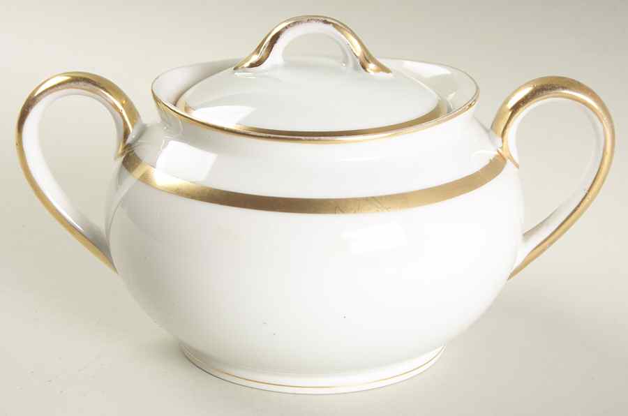 The Goldena Sugar Bowl & Lid by Noritake-1