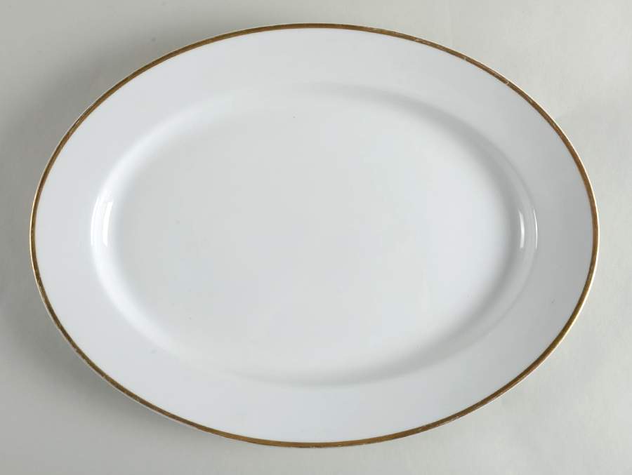 The Goldena 16" Oval Serving Platter by Noritake-1
