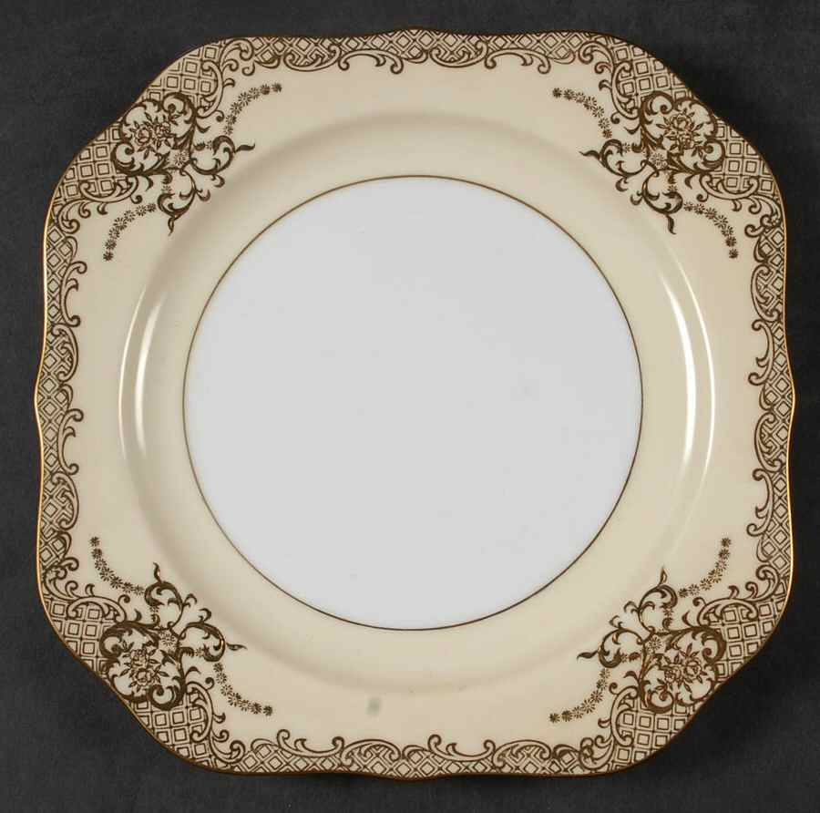 Goldenglo Square Salad Plate by Noritake-1