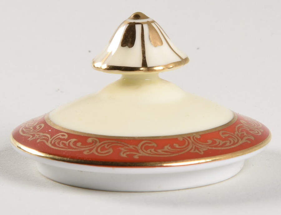 Goldenrose Lid for Mini Sugar Bowl by Noritake-1