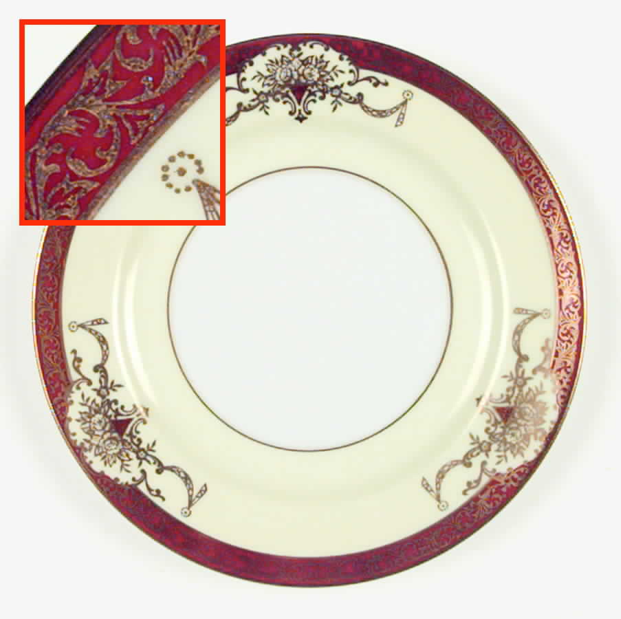 Goldenrose Bread & Butter Plate by Noritake-1