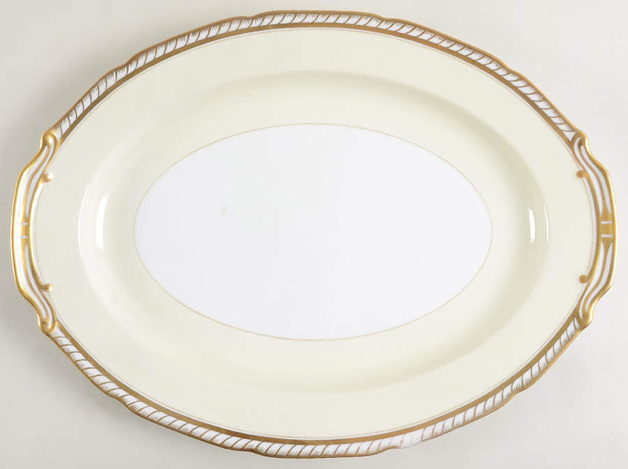 Goldesta 16" Oval Serving Platter by Noritake-1