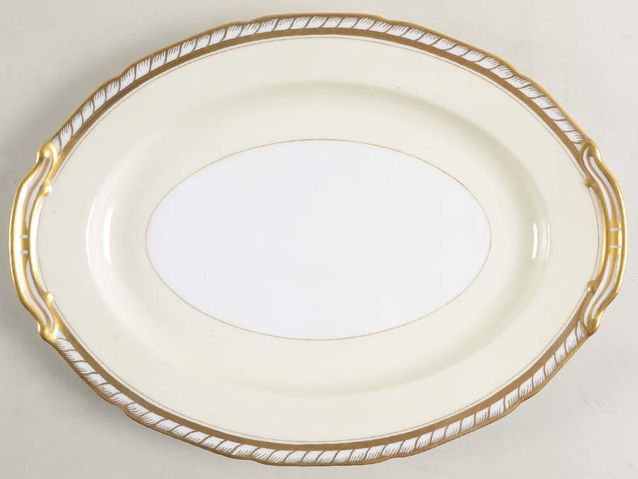 Goldesta 11" Oval Serving Platter by Noritake-1