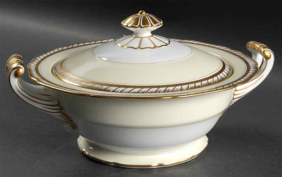 Goldesta Round Covered Vegetable by Noritake-1