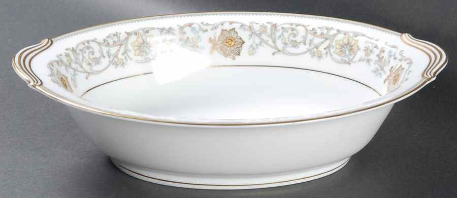 Goldette 10" Oval Vegetable Bowl by Noritake-1