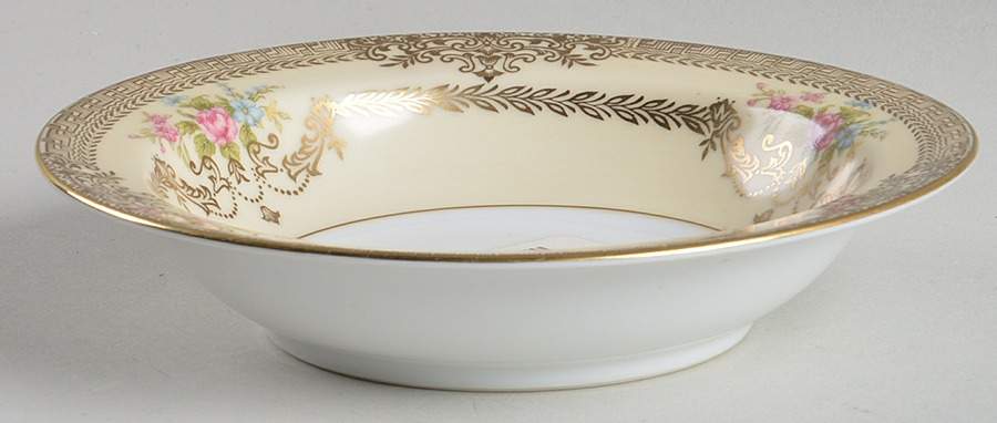 Goldfleur Rim Fruit/Dessert (Sauce) Bowl by Noritake-1