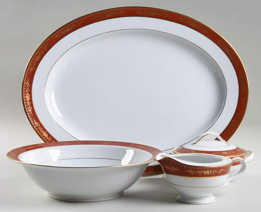 Goldhill 5 Piece Hostess Set by Noritake-1
