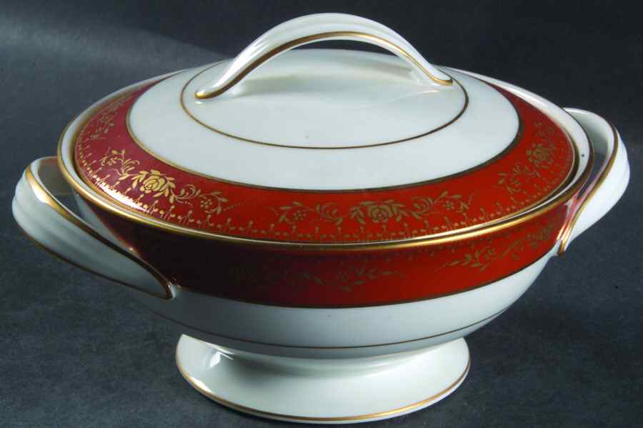 Goldhill Sugar Bowl & Lid by Noritake-1