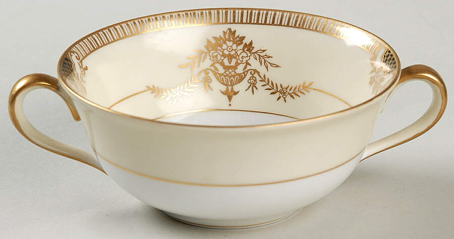 Goldier Flat Cream Soup Bowl by Noritake-1
