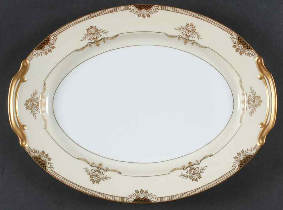 Goldier 13" Oval Serving Platter by Noritake-1